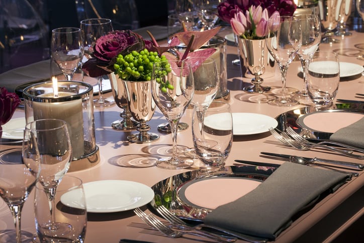 table top design - dinner party